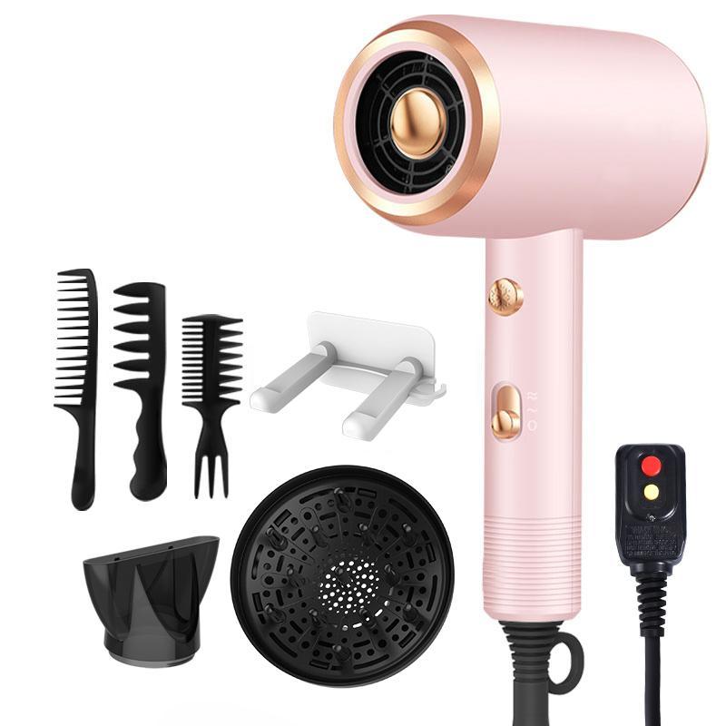 Ionic Hair Dryer Set | Frizz Control, Comes with Diffuser, Concentrator & 3 Styling Combs