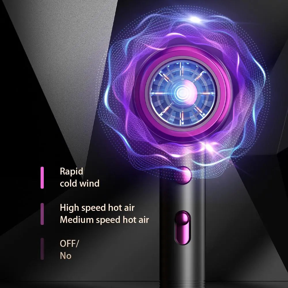 Ionic Hair Dryer Set | Frizz Control, Comes with Diffuser, Concentrator & 3 Styling Combs