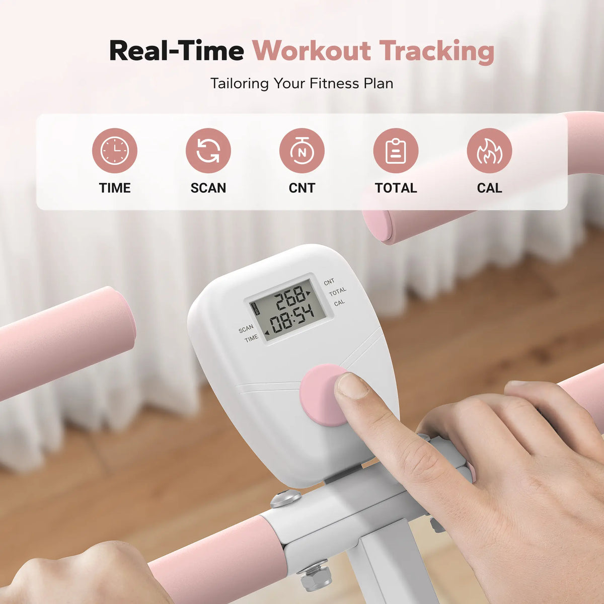 2-in-1 Squat Rowing Trainer | Adjustable Resistance Home Gym Machine, LCD Monitor, 350LBS Capacity
